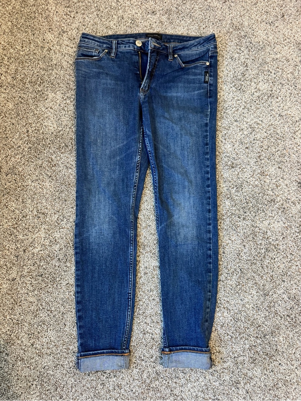 Silver Jeans Dark Blue Skinny Jeans